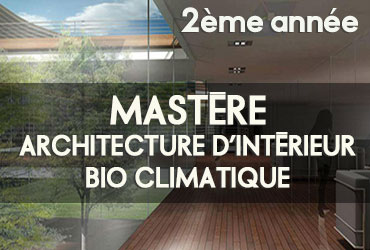 Mastère Architecte d'intérieur - BIM Manager - 2ème année